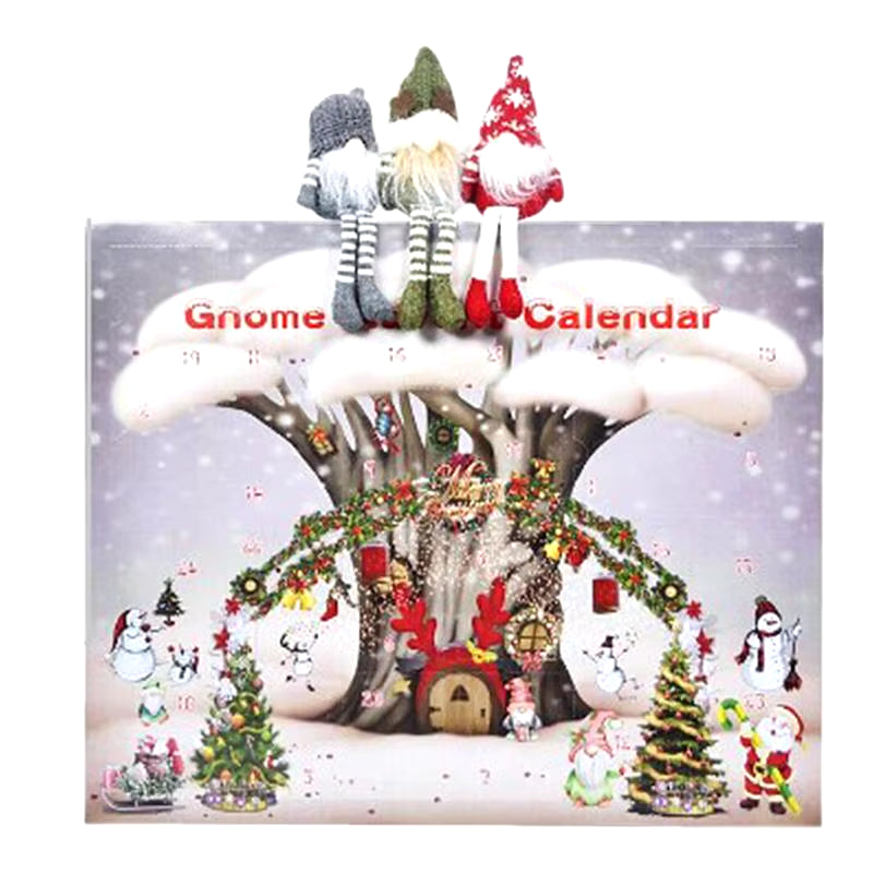 2024 Christmas Dwarf Gnome Advent Calendar Gift Box