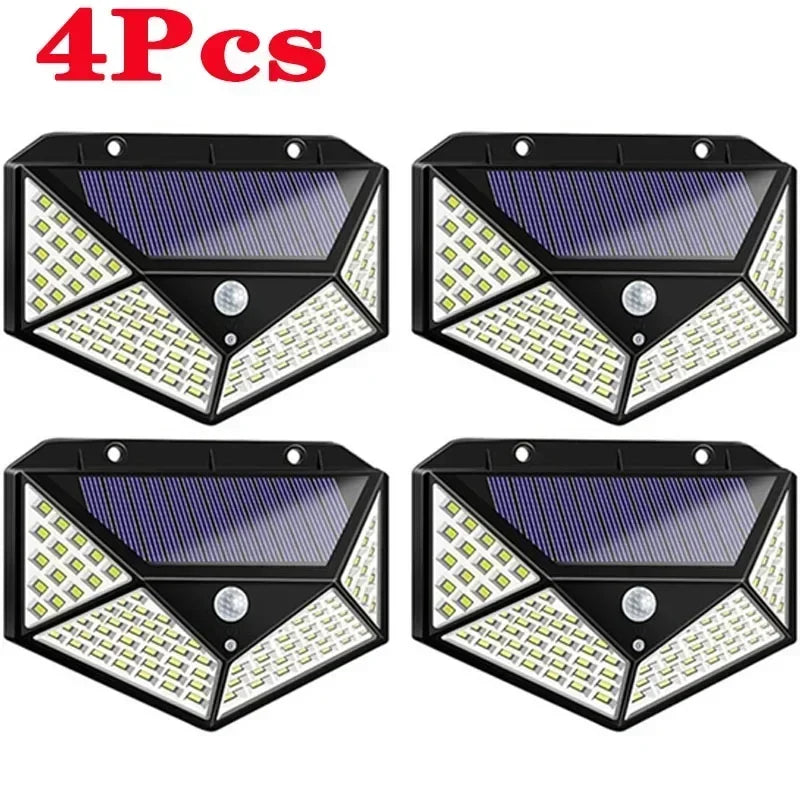 Outdoor Motion Sensor Solar Powered Lights