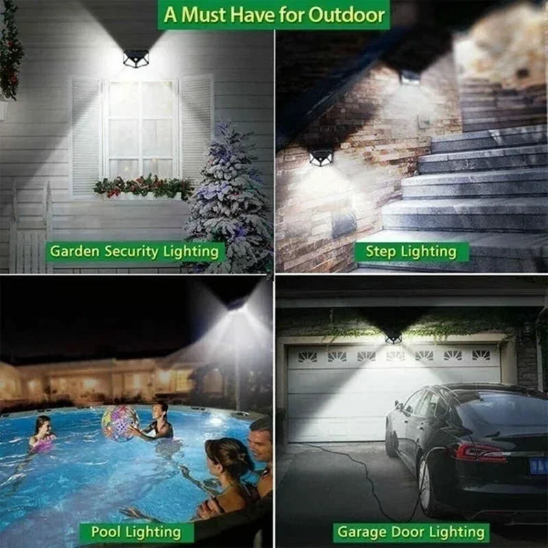 Outdoor Motion Sensor Solar Powered Lights
