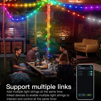 Bluetooth RGB USB String Lights