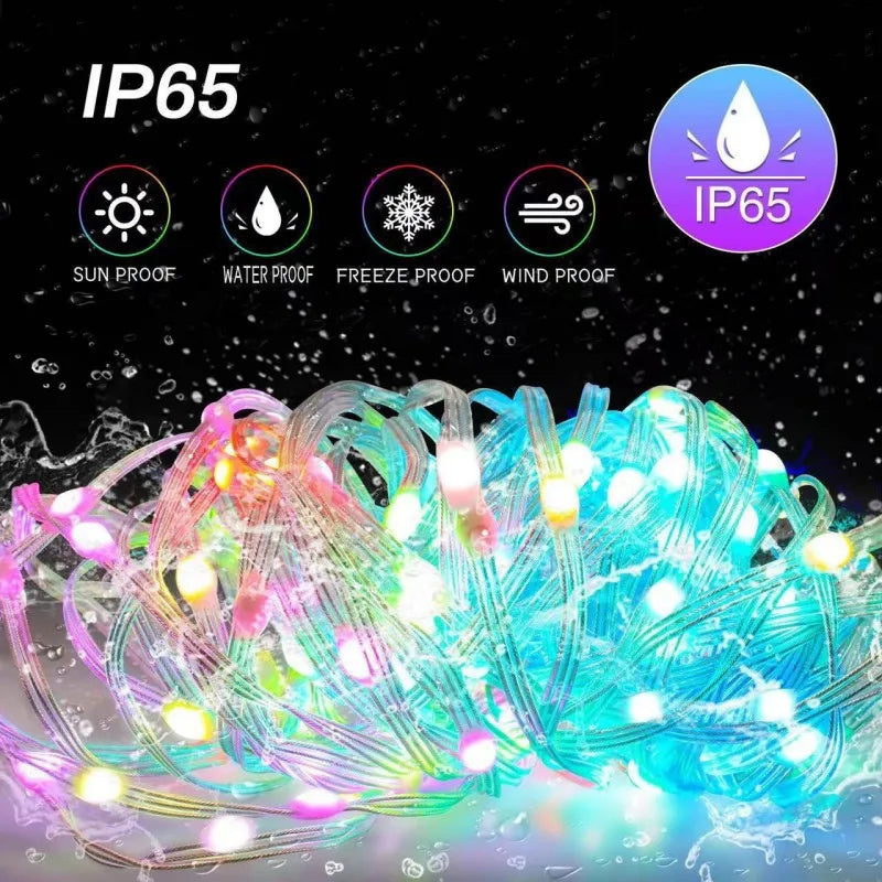 Bluetooth RGB USB String Lights